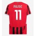 AC Milan Christian Pulisic #11 Hemma matchtröja 2024-25 Kortärmad Billigt